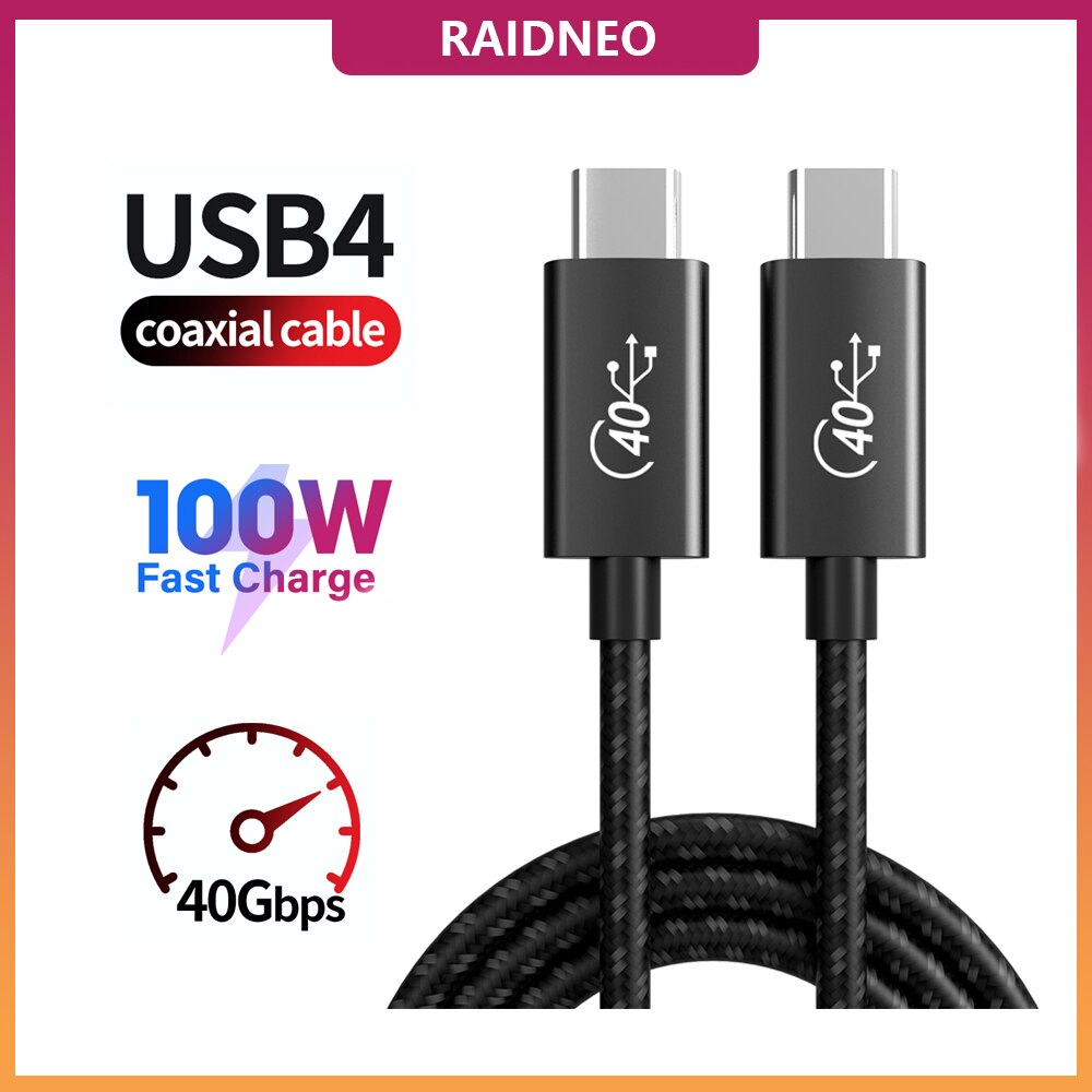 100W USB4 c ̺, 40Gbps USB c-c 5A/20V   8K c   PC eGPU Macbook ̺